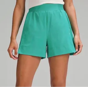 Lululemon Stretch Woven Relaxed-Fit High-Rise Short 4" Kelly Green Size XXS thumbnail 1