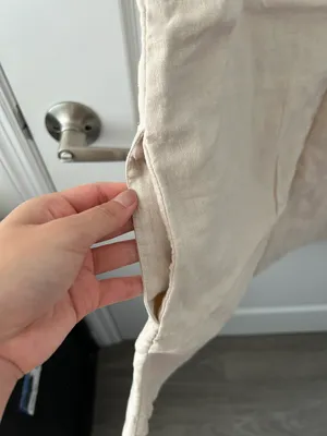 Abercrombie Linen Cream Dress thumbnail 3