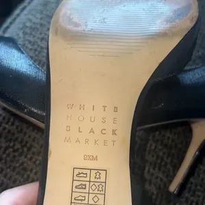 White House | Black Market ✨Ella Embossed-Leather D'Orsay Sz 9.5M Pumps✨ thumbnail 10