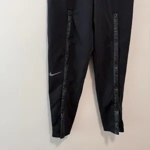 Nike City Ready Black Snap Front Pants Size Small thumbnail 3