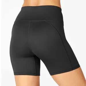 Fabletics High-Waisted UltraCool Shorts Black High Rise Biker Shorts Small thumbnail 3