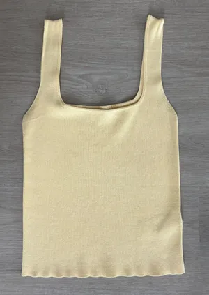 Yellow Tank Top Size M thumbnail 1