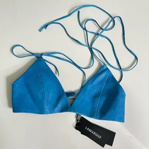 LAMARQUE X REVOLVE Melka Top in‎ Faded Jean thumbnail 5