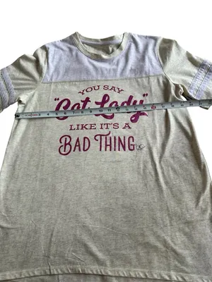 Disney The Aristocats Marie You Say Cat Lady Like It's a Bad Thing‎ Shirt XL thumbnail 3