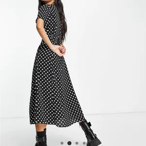 ASOS Design Polka Dot Maxi Dress thumbnail 2