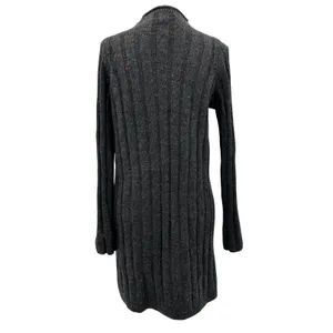 Madewell Donegal Rolled Mock Neck Ribbed Sweater Dress AF500 - Donegal Coal thumbnail 6