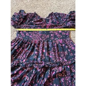 the Ulla Johnson Fawn Tiered Ruffle Cotton Mini Dress Size 10 thumbnail 5