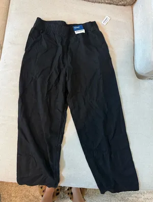 Old navy high rise straight pants thumbnail 1