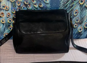 Vintage Dillard’s Black Shoulder Bag thumbnail 1