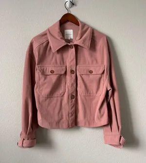 Avec Les Filles Pink Corduroy Jacket thumbnail 4