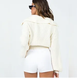 Princess Polly Dissa Sweater Cream thumbnail 3