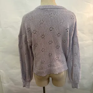 Madewell Pointelle Knit Crewneck Sweater 759 thumbnail 4