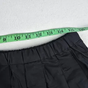 J.‎ Crew NWT Black Pleated Tie Waist Mini Skirt Lace Trim Size Medium thumbnail 7