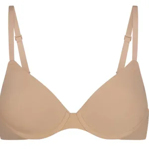 SKIMS Fits Everybody T-Shirt Demi Bra Clay‎ BR-UWR-2294 size 32D thumbnail 2