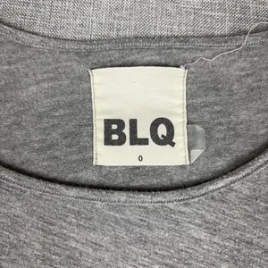 BLQ T-Shirt Dress Womens 0 Gray Long Sleeve Swing Jersey Stretch Casual Short thumbnail 2