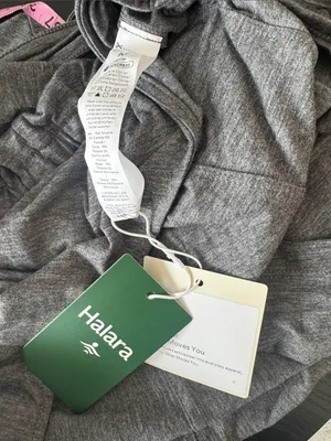 Halara - NWT Gray Sleeveless Drawstring Pocket Harem Jumpsuit Sz M thumbnail 11