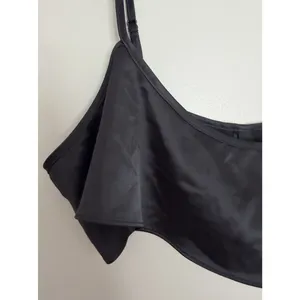 SKIMS Woven Shine Collection Satin Camisole Onyx Women's Size Medium thumbnail 5