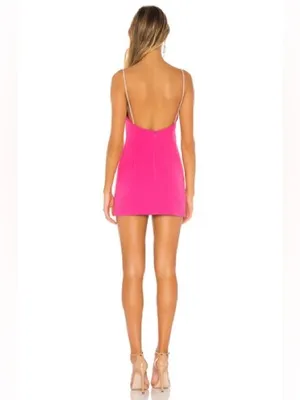Revolve NBD Hollywood & Vine Mini in Fuchsia NWT thumbnail 3