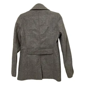 Old Navy Women’s Peacoat XS Gray Double Breasted Winter Jacket Coat thumbnail 8