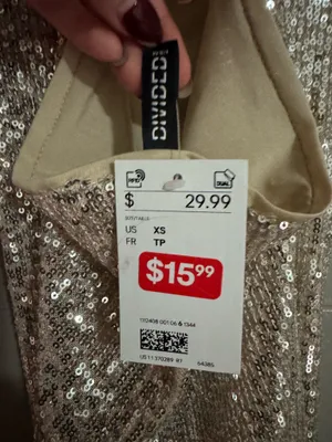 H&M Sequin dress thumbnail 3
