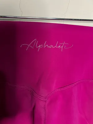 Alphalete Pulse Kinetic‎ Magenta Barbie Pink Performance Leggings thumbnail 10