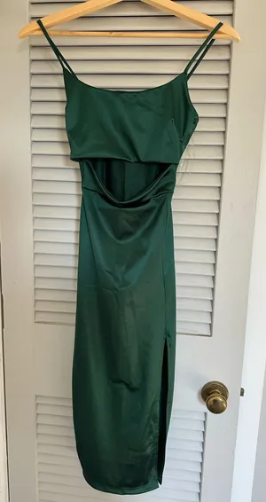 Windsor Emerald Green Dress Long thumbnail 1