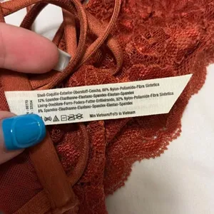 ✨FP Intimates Strappy Back Lace Sz Medium Bandeau✨ thumbnail 8