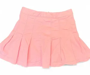 Cotton Candy Pink Pleated Mini Skirt thumbnail 1