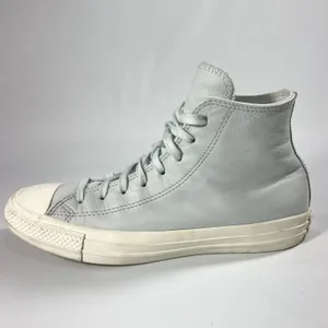 Converse Chuck Taylor All Star Hi‎ Leather Ghosted Blue Grey Sneakers A07132C 9W thumbnail 7