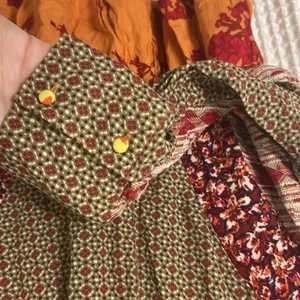 Free People Aloha State of Mind Patchwork Blouse Top Small thumbnail 9