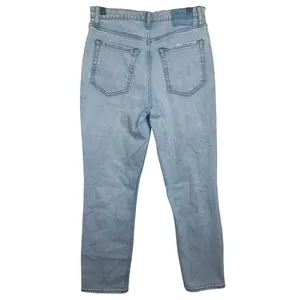 Abercrombie & Fitch 90s Slim Straight Ultra High Rise Blue Denim Jeans Size 29 8 thumbnail 2