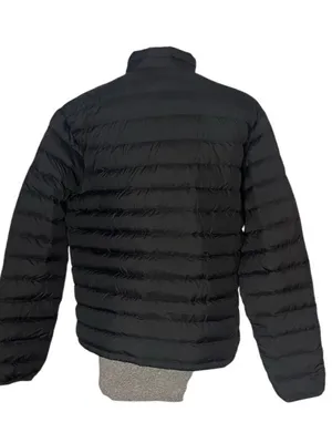 UNIQLO Ultra Light Down Black Puffer Jacket Zipper Front Womens Size XL thumbnail 2