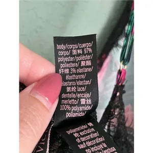 Victoria’s Secret Stretch Satin Lace Trim Cami Size Large Moonlit Tropic Flyaway thumbnail 8
