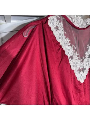 Vintage 70s maxi dress sheer lace neck flutter sleeves Greek Goddess Ren Fair L thumbnail 4