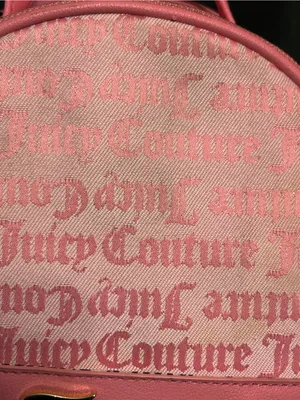 Juicy Couture Pink Logo Mini Backpack with Gold Accent NWT thumbnail 6