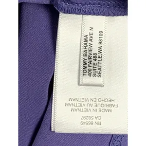 Tommy Bahama IslandZone Golf Tank Top Womens XS Purple 1/4 Zip Sleeveless thumbnail 11