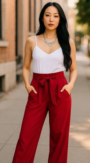 Windsor Womens Jumpsuit Sz XS Sealed With Style White Red Romper‎ Sleeveless thumbnail 1