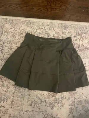 Dark Green Athletic Skirt thumbnail 2