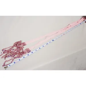 Pink Sequin Belly Dance Hip Scarf Tassel Wrap Sparkly Fringe Skirt ONE SIZE thumbnail 7