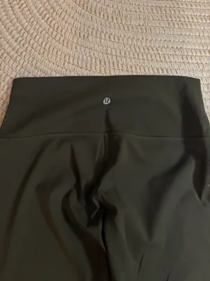 Green Lululemon Leggings Wunder Under 25" thumbnail 4