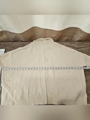 Alice + Olivia‎ Wool Turtleneck Sweater Size L thumbnail 4