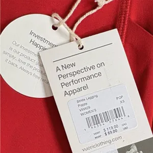 NWT Vuori Stride Leggings Poppy Size XS thumbnail 6