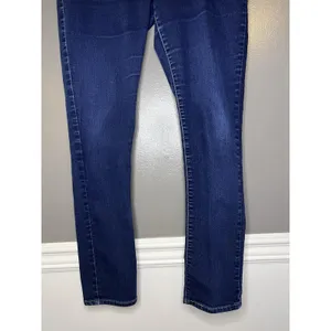Levis 311 Shaping Skinny Jeans Womens W33 L32 Dark Blue Mid Rise Stretch Denim thumbnail 3