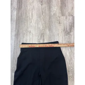 Spanx The Perfect Pant Slim Straight Leg Black Ponte Trousers Size Small Women's thumbnail 7