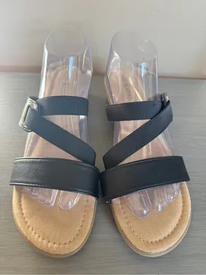 Judith‎ Sandals black 9.5 comfort dressy casual thumbnail 1