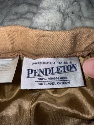 Pendleton 100%‎ Virgin Wool Trousers Womens 6 Brown thumbnail 2