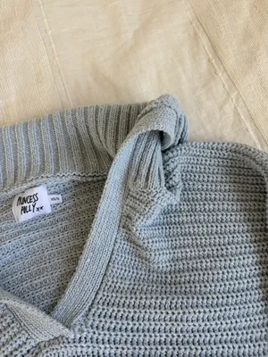 Princess Polly Wester Ribbed Sweater Blue thumbnail 8