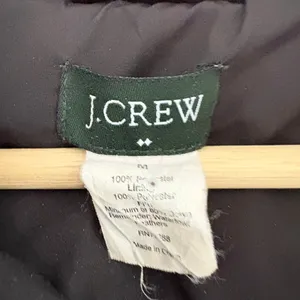 J.Crew Womens Long Puffer Coat Black Removable Hood‎ Quilted Parka Jacket thumbnail 12