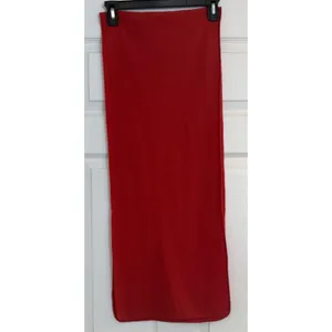 Patagonia Fleece Scarf 13x33” Red Camping Hiking Outdoors Warm Rectangle‎ Warm thumbnail 4