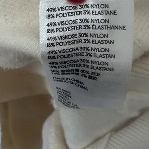 Anthropologie Nina Velvet‎ Sweater Ivory Scrolls Women's Size XL thumbnail 7